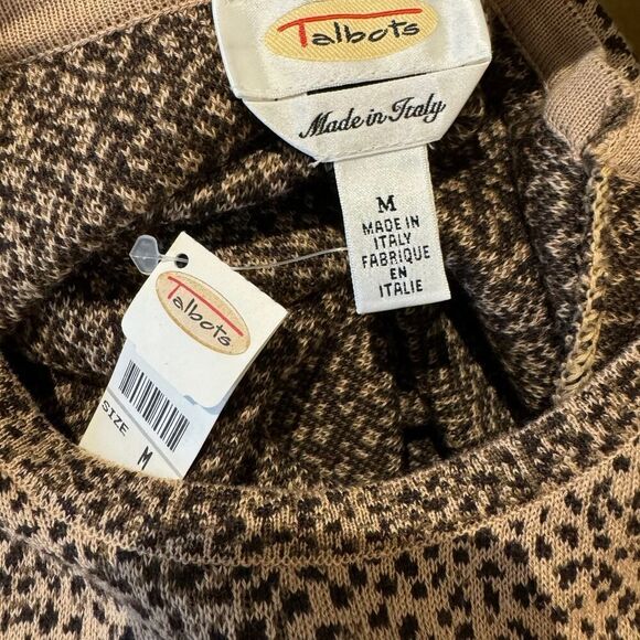 NWT Vintage Leopard Print Sweater - Picture 3 of 5